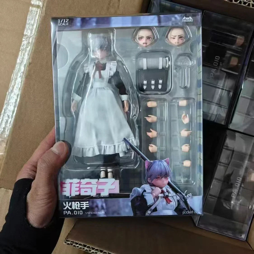 TYCTOYS Auf Lager Echte HASUKI PA010 Fire Gunner Fitchi 1/12 Maßstab Actionfigur 6 Zoll Komplettset Modell Spielzeug Ornament Geschenk