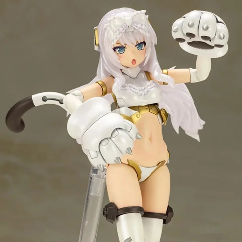 Kotobukiya FG171 1/12 16cm Female Soldier Plastic Assembly Cute Cat Armor Full Set 6inch Action Figure For Collection DIY Dolls