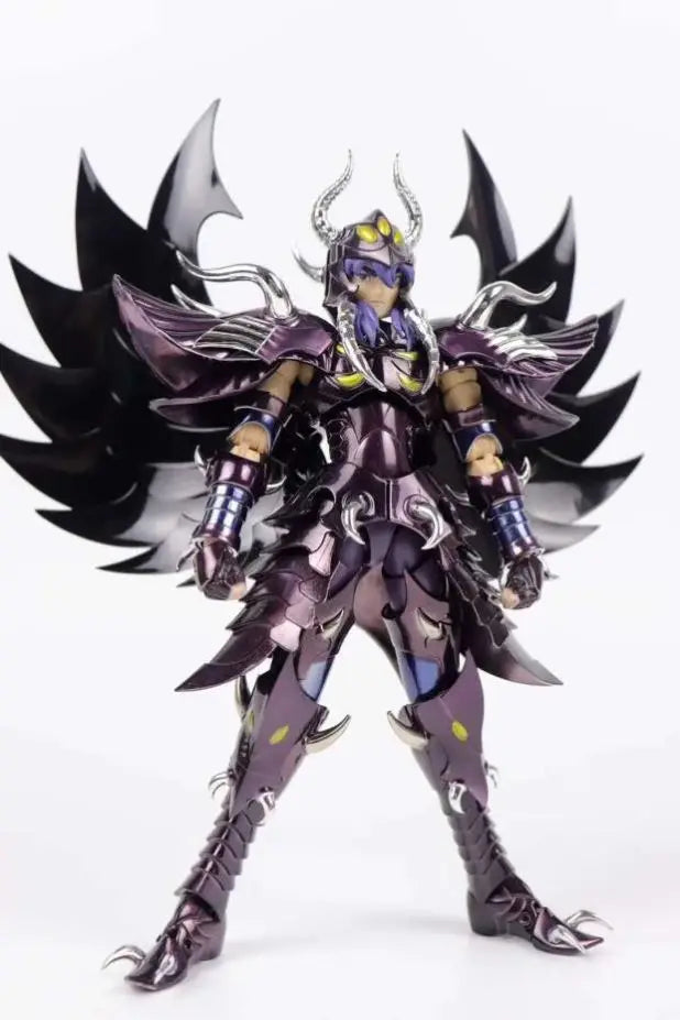 Cs Model Saint Seiya Ex Hades Specters Wyvern Rhadamanthys Griffon Minos Garuda Aiacos Three Judges Of Hell Metal Armor Figure