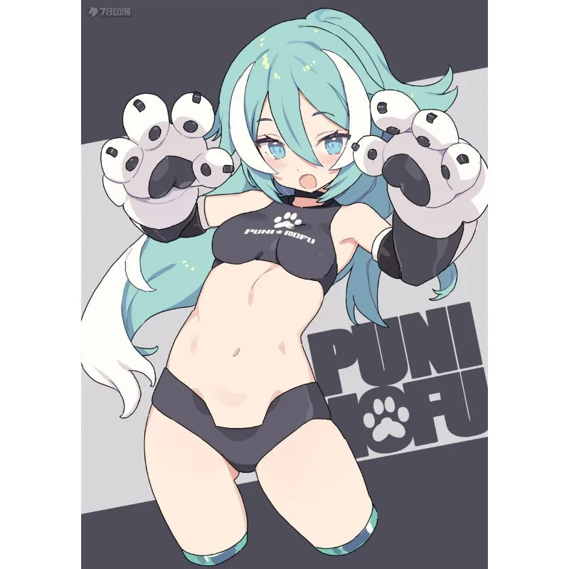 Kotobukiya Genuine MEGAMI DEVICE Goddess Device Series Regular Version 30 PUNI MOFU Wolf Assembly Model Cute Toys Collection