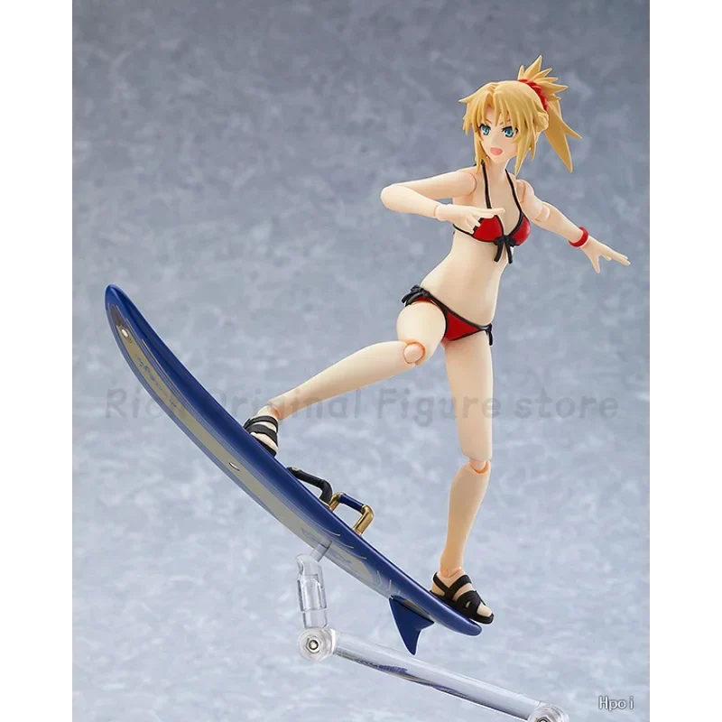 【In Stock】Original Max Factory Figma#EX-062 Fate / Grand Order Mordred Rider Swimsuit Ver. Anime 1/12 Action Figure Model Toys