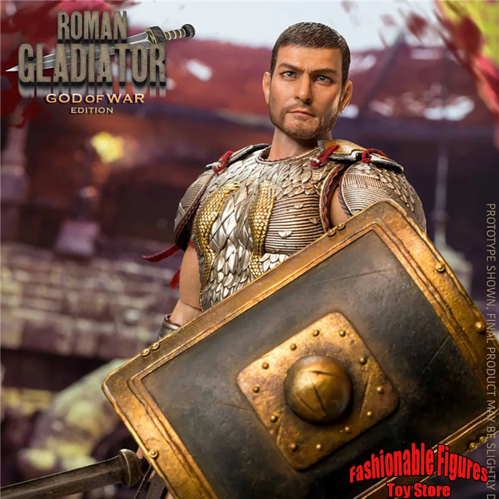 HHMODEL&HAOYUTOYS HH18052 1/6 Römische Legion Serie Römischer Gladiator Kriegsgott Edition 12-Zoll-Komplettset Actionfigur Soldat