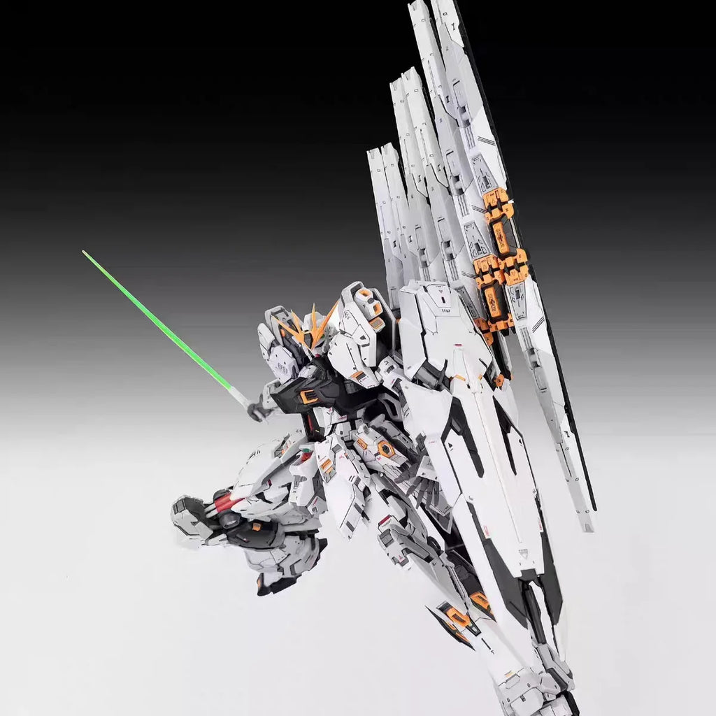 In Stock NONGCHANGZHU Model Rx-93 V Gk Assembly Model Kits 1/100 Mg Anime Action Figure Robot Plastic Model Gifts Toys