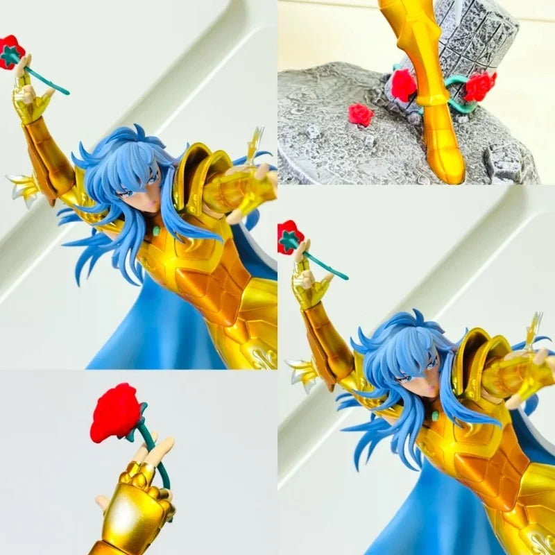 Genuine Bandai Saint Cloth Museum 12 Gold Saint Seiya All Series Art Statue Set Sculpture Limited Edition Anime Figurine Gift