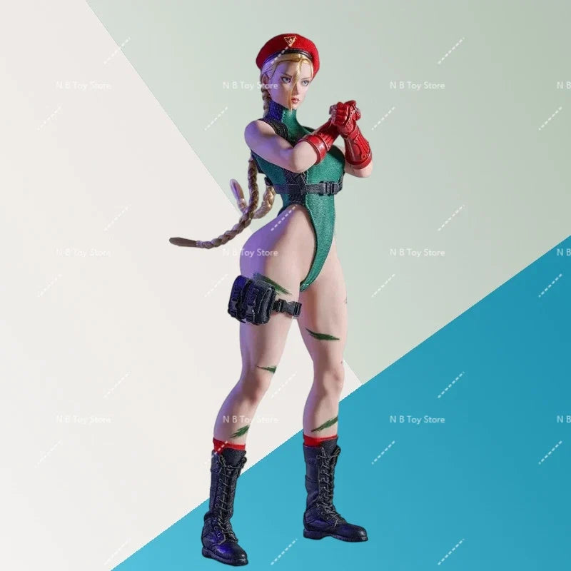 Stock STAR MAN MS-009 1/6 Collectible Muscle Girl Agent Cammy Soldier High Collar Bodysuit Design Movable 12  Action Figure Toys