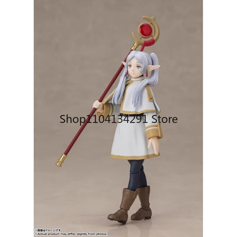 BANDAI Original Genuine S.H.Figuarts Frieren At The Funeral Anime Figure Frieren Action Figure Toys for Kids Birthday Gifts