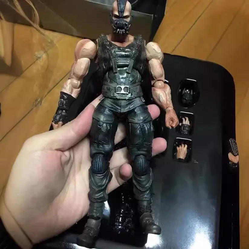 New 24cm The Dark Knight Rises Movie Figure Bane Peripheral Joints Can Move Model Statue Desktop Decoration Ornaments Gifts Toys