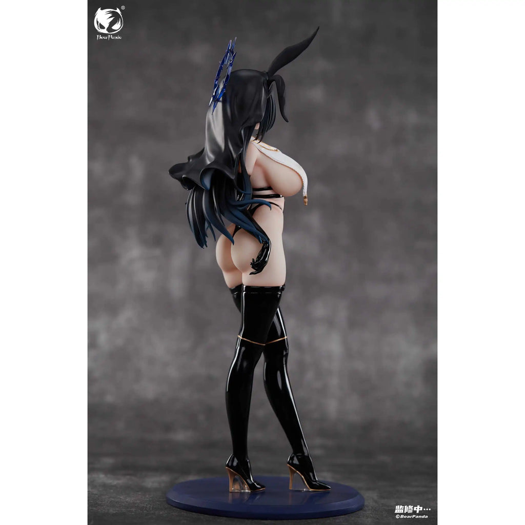 In Stock BearPanda Bunny Nest Series Black Nun Bunny Girl 1/4 Sexy Beautiful Girl Anime Action Figure Toy Gift Model Collection