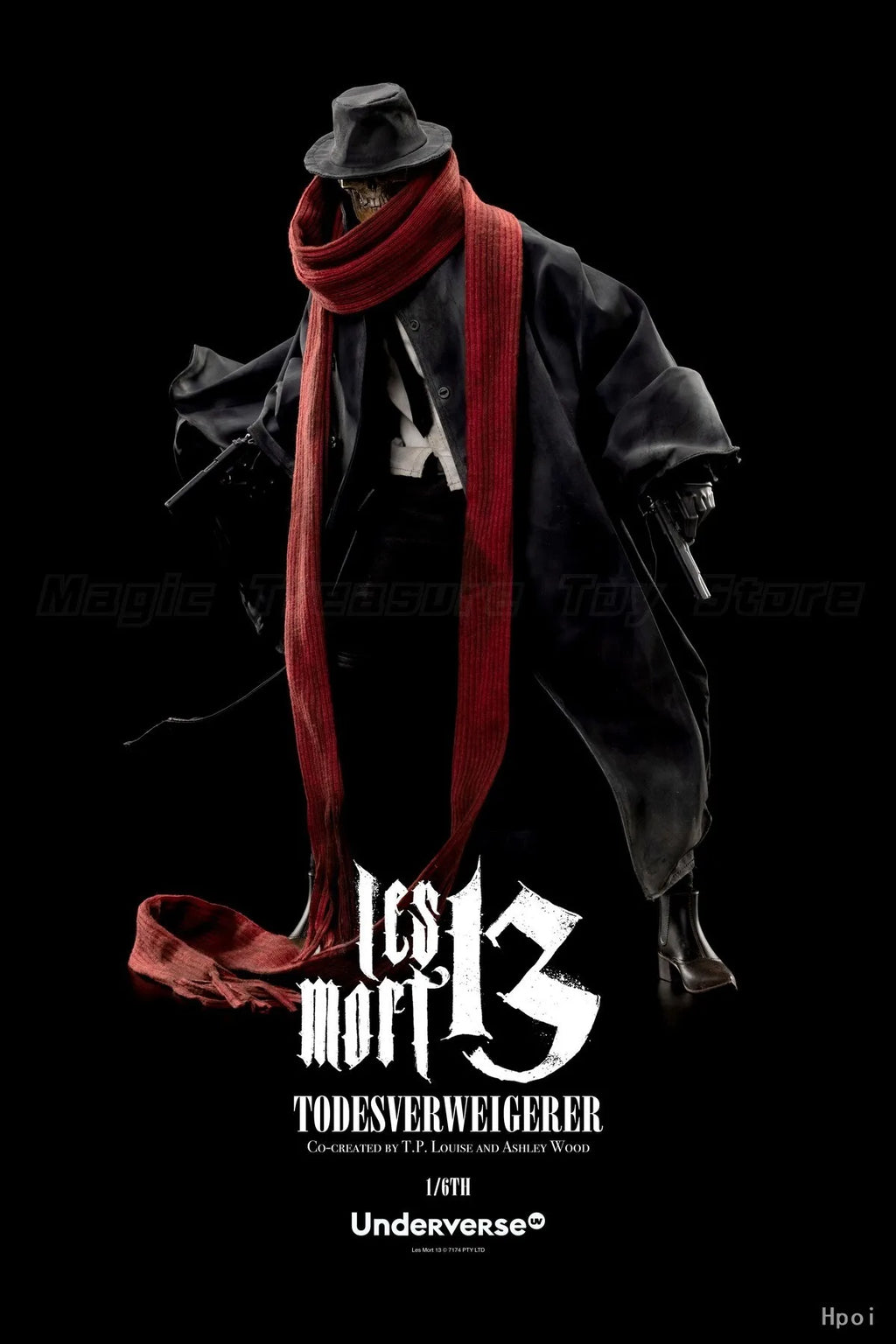 【In Stock】Original Underverse LES MORT 13 1/6 Action Figure Ornaments Gifts Toys