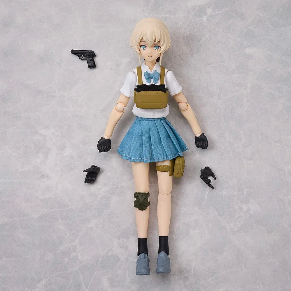 Original in Stock Max Factory, Tomytec  Little Armory - Figma (#SP-167) Armed JK Anime Figure  Action Figure Action Figure