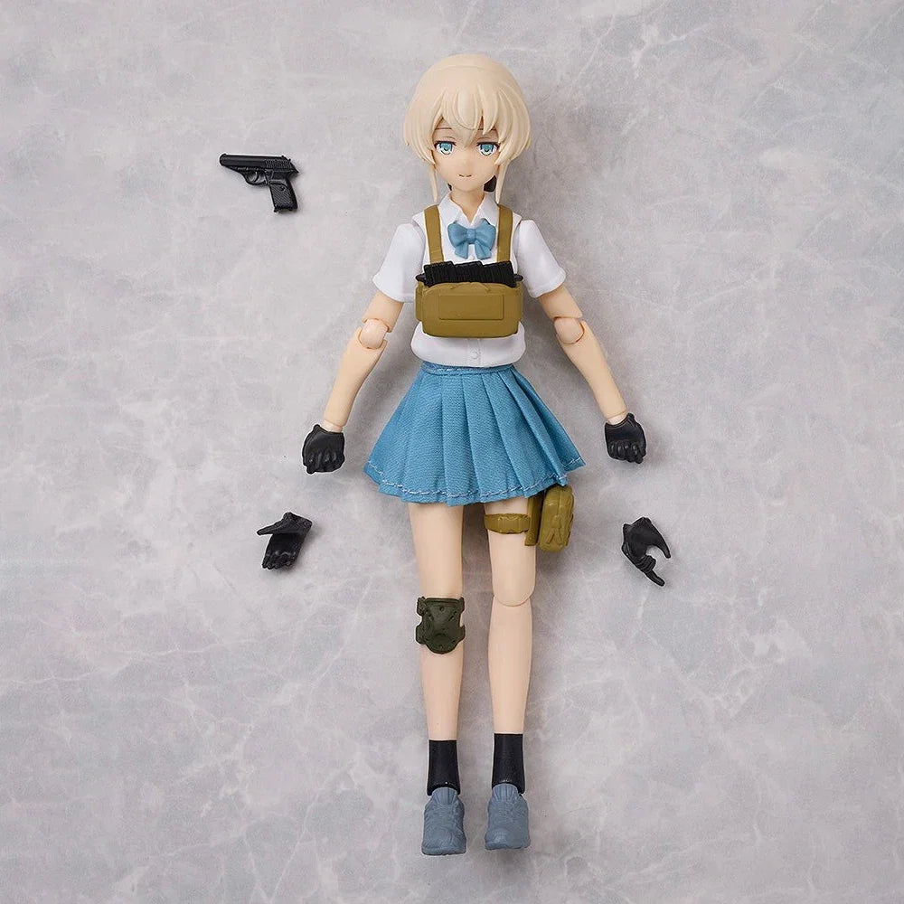 Original in Stock Max Factory, Tomytec  Little Armory - Figma (#SP-167) Armed JK Anime Figure  Action Figure Action Figure