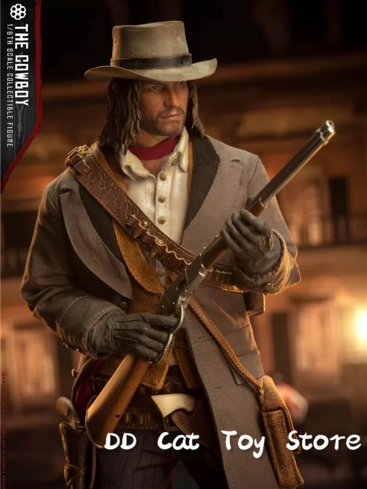 LIMTOYS LIM011 1/6 Men Soldier John Marston Classic Western Cowboy Shooting Arcade Game Doll 12" Action Figure Toys Customized