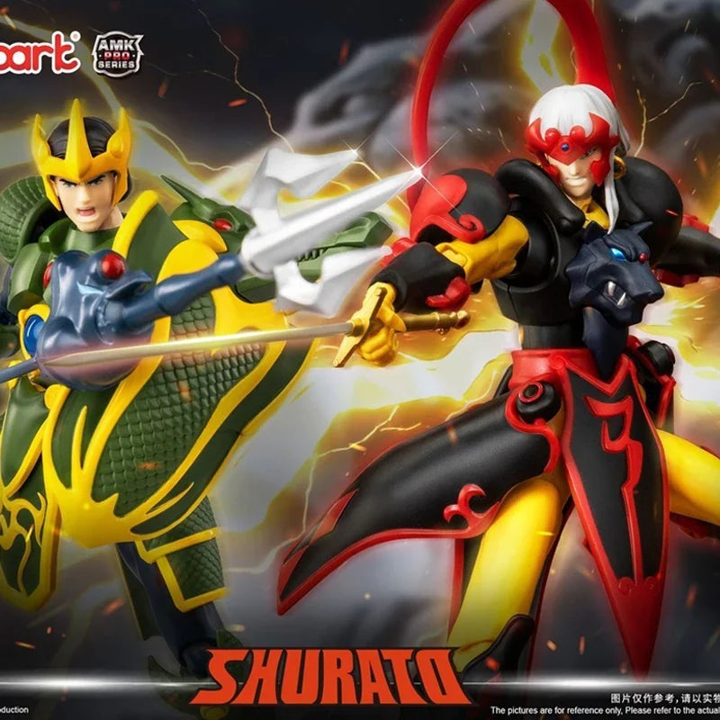 Yolopark AMK PRO X Series Tenkuu Senki Shurato Kuroki Gai Metal Armor With Object Action Figure Pre-order