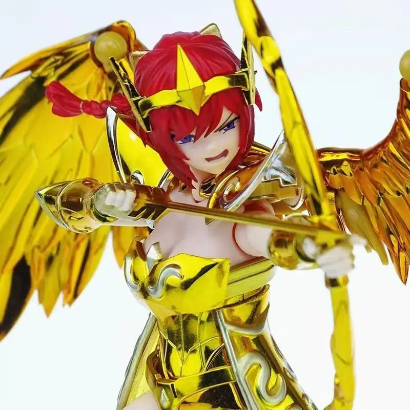 Great Toys/GT Saint Seiya Myth Cloth EX Sagittarius Yvette Holy Contract Female Zodiac Knights of Action Figure Model