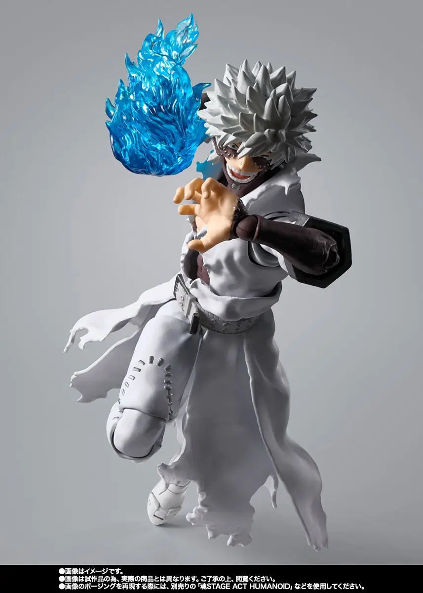 Original BANDAI S.H.Figuarts Boku no Hero Academia Dabi Anime Figure Toys My Hero Academia Joint PVC Model Collection Doll