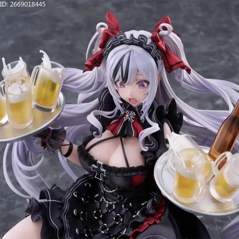 【Presale】Azur Lane Action Figurals KMS Elbe Game Character Sculpture Anime figurine Statue Figures Cartoon Collectible Model
