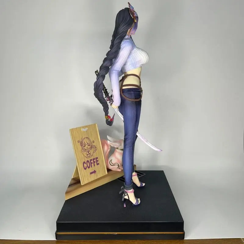 Genshin Impact Yae Miko Swimsuit Figure Anime Beautiful Girl Character Statue Collectible Desktop Decor For Otaku Anime Fans