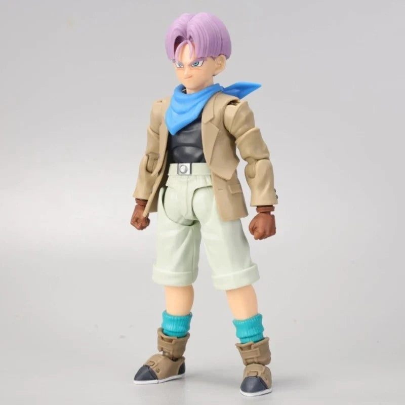 Bandai Dragon Ball PB SHF Trunks Duragus Saiyan Soul Limit GT Doll Figure Collection Gift