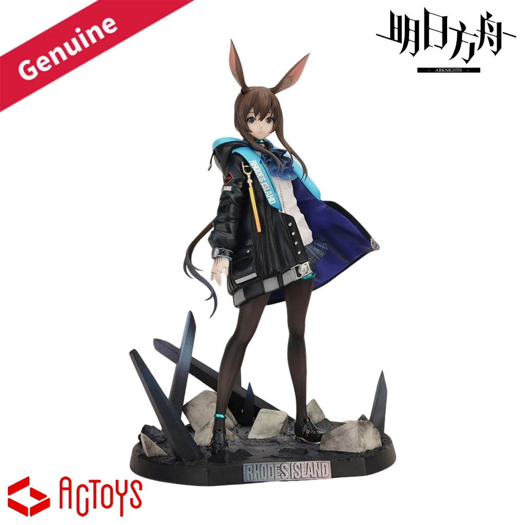 Original Genuine Actoys Arknights Amiya 1/7 H=270mm Game Anime Character Figure Decoration Collection Gift Toy Emontoys Revolve