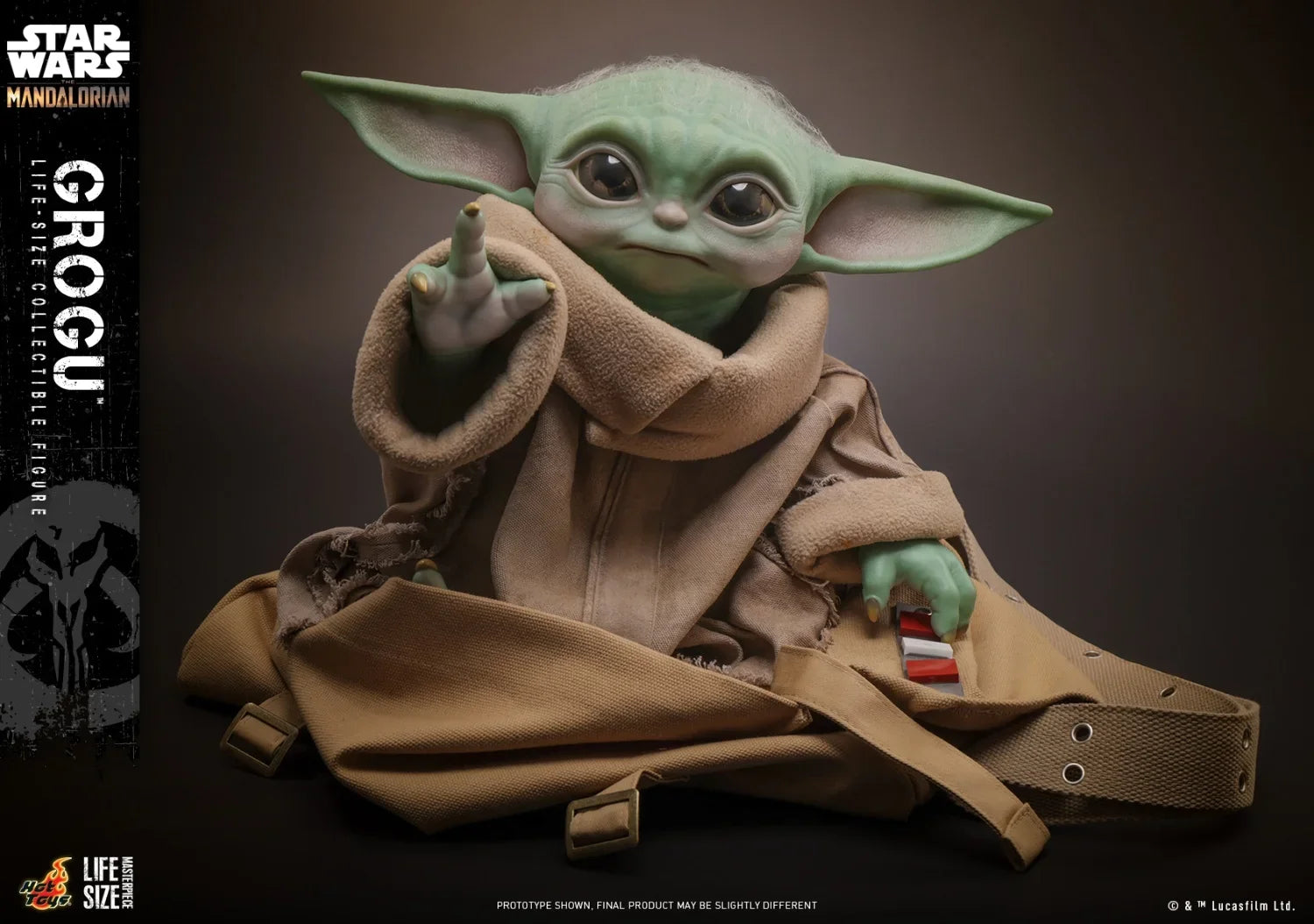 In Stock Hottoys LMS015 Star Wars Grogu 1/6 Soldier Dolls Anime Action Figure Toy Gift Model Collection Hobbies