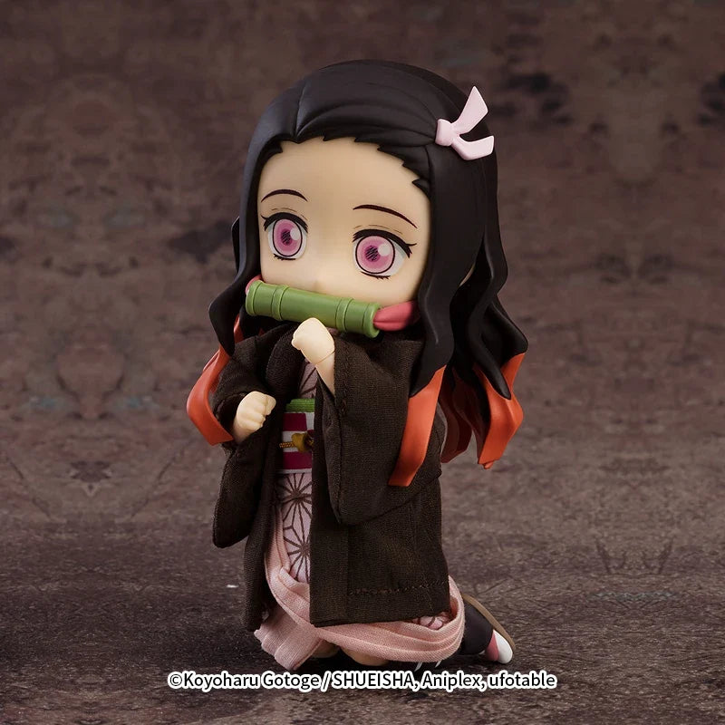 Good Smile Genuine Nguroid Doll GSC Demon  Slayer Anime  Kamado Nezuko Action Figure Toys for Boys Girls Gift Model Ornaments