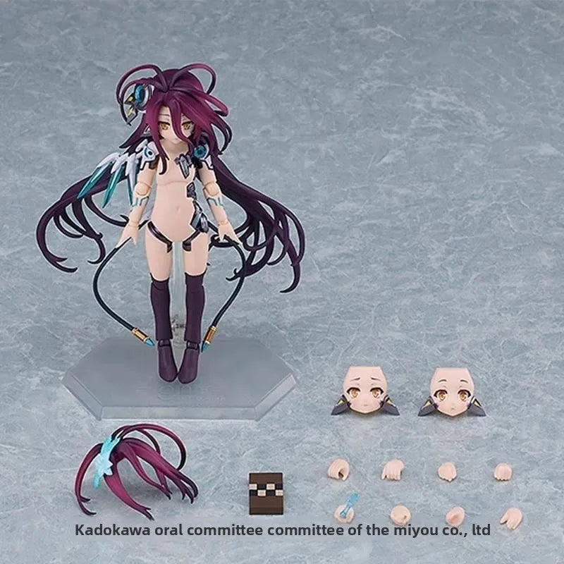 Domestic KO Max Fac Figma Game of Life Zero Hibidora Finied Moveable Collectible Figure Toy for Ages 4 And above