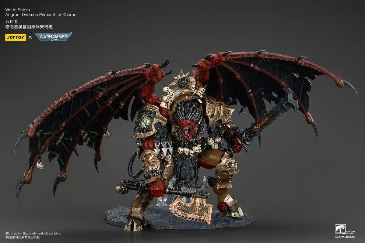 [in stock] JOYTOY 1/18 Dark Source Warhammer 40K World-Swallower Terror Demon Gene Primrose Angron Action Doll Gift Collection