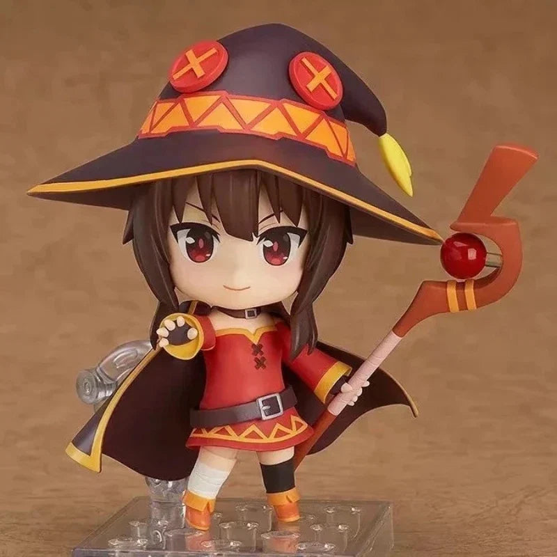 Megumin Q Clay 725 Action Figure Collectible Toy Handmade Garage Model Gift for Fans of Blessings to a Better World