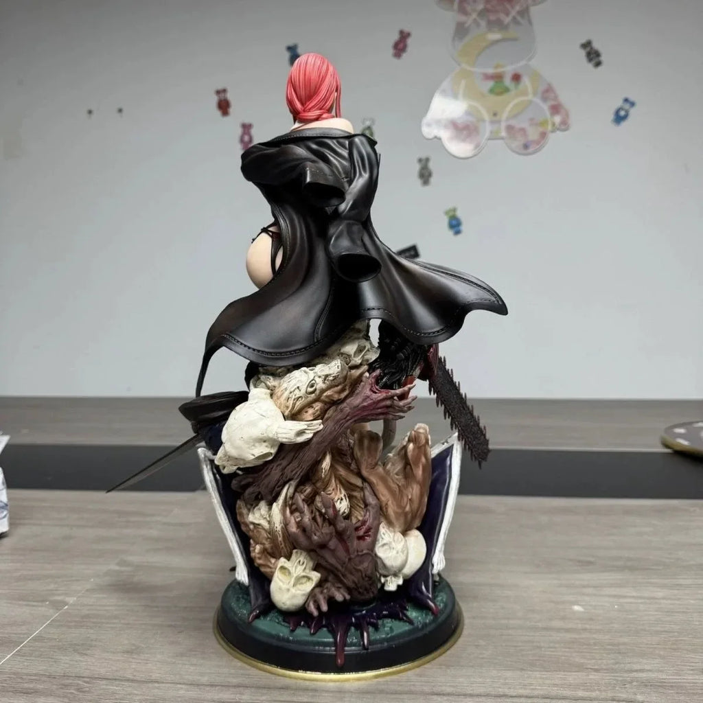 50cm Chainsaw Man Gk Makima Chainsaw Man Dominating Demon Miss Makima Statue Model Boxed Collection Figurine Player Gift