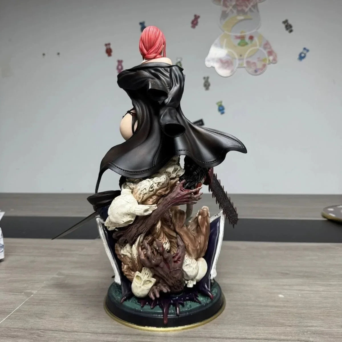 50cm Chainsaw Man Gk Makima Chainsaw Man Dominating Demon Miss Makima Statue Model Boxed Collection Figurine Player Gift