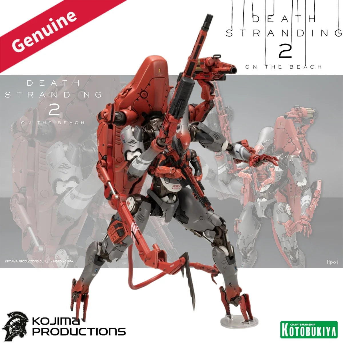 Original Genuine Kotobukiya Model Kits Ghost Mech Coffins Death Stranding 2: on The Beach 1/20 H=180mm Game Character Model Gift