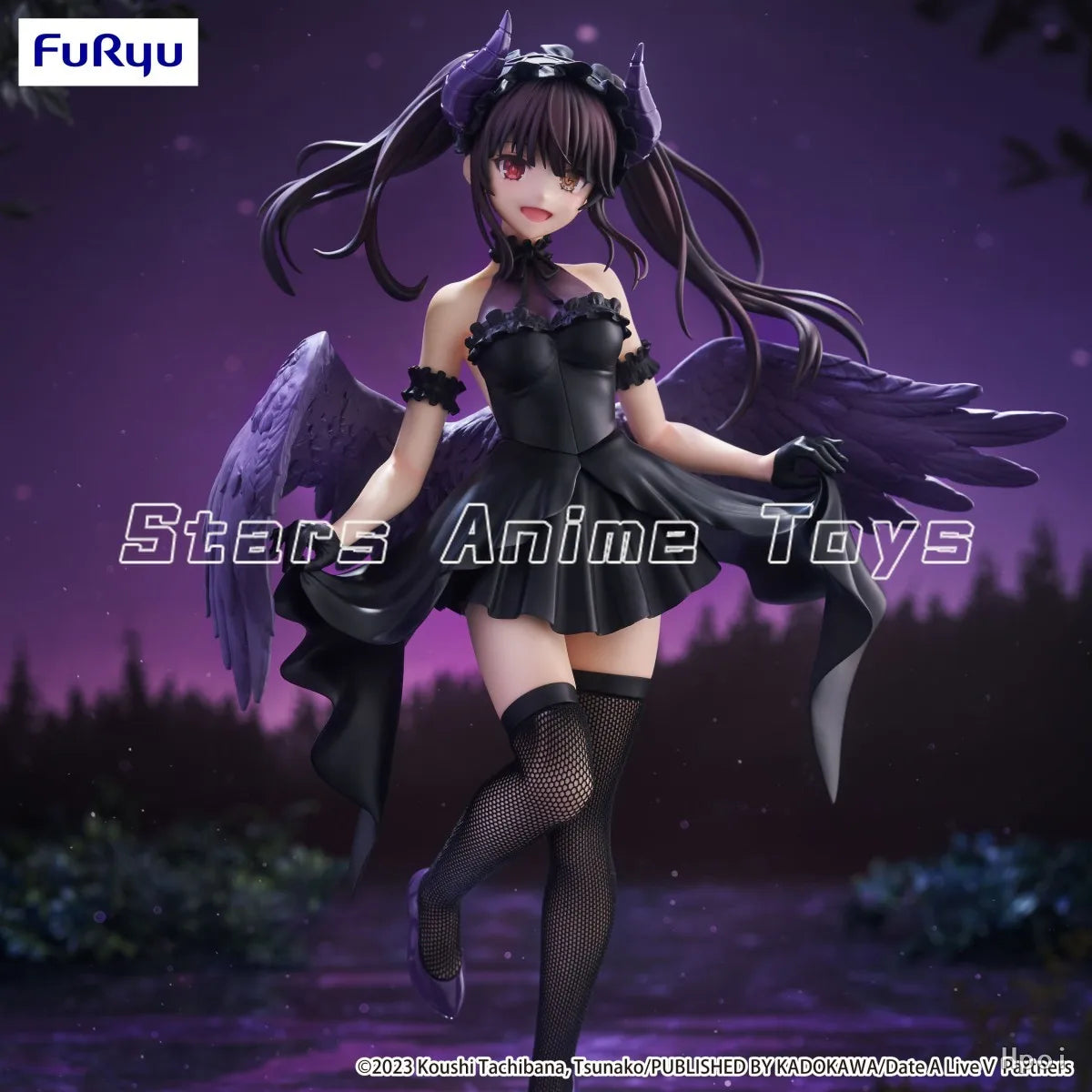 【Pre Sale】Original FuRyu BiCute Dark Figure DATE ALIVE IV Kurumi Tokisaki Animation Figure Collection Model Toys