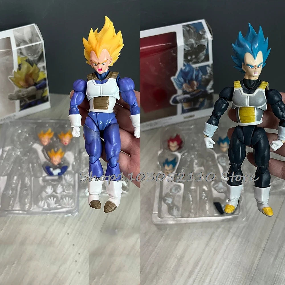 Anime Dragon Ball Z Super Saiyan Vegeta Majin Vegeta Action Figure Shf Superhero S.H.Figuarts Figure Toy Model Birthday Gift