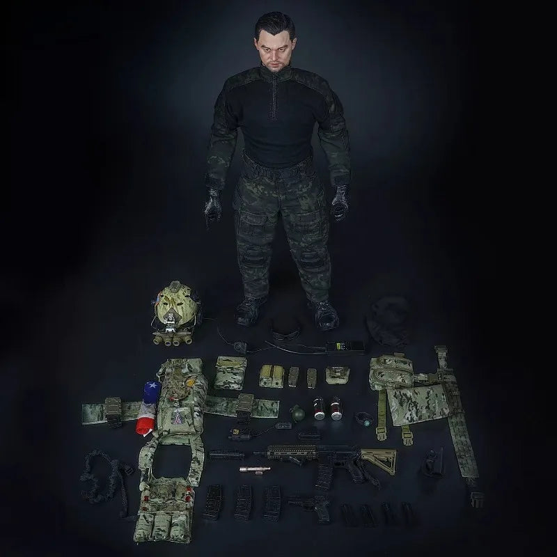JEU MINITIMES Maßstab 1:6 Spielzeug M021CQB Amerikanische Soldaten Actionfiguren Bewegliche Puppen Sammlergeschenke