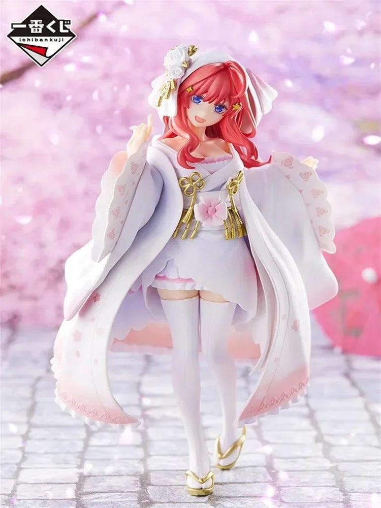 The Quintessential Quintuplets Anime Figure Nakano Ichika Nino Miku Yotsuba Itsuki Kawaii Model Desktop Decoration Kids Toy Gift