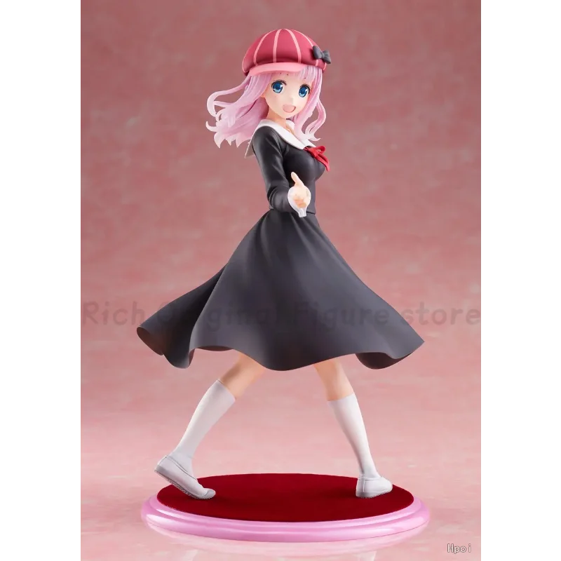 Original in Stock WAVE Kaguya-sama: Love Is War Season Fujiwara Chika Toys Statue Model Doll Ornaments Gift Figure Collection