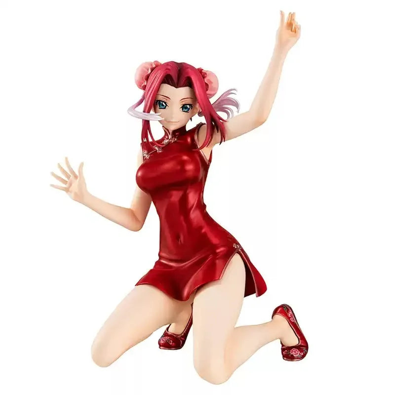 Code Geass Lelouch of the Rebellion Kallen Stadtfeld Original genuine PVC Action Anime Model Toys Figure Collection Doll Gift