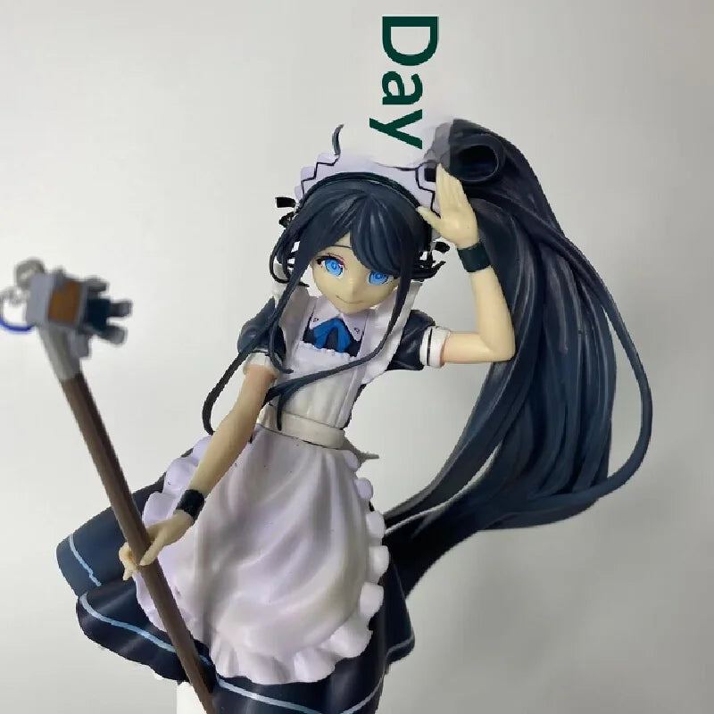 25cm  Cute Alice Tendo Maid Figure Blue Archive Anime Girl in Maid Dress Detailed Collectible Model for Fans Display