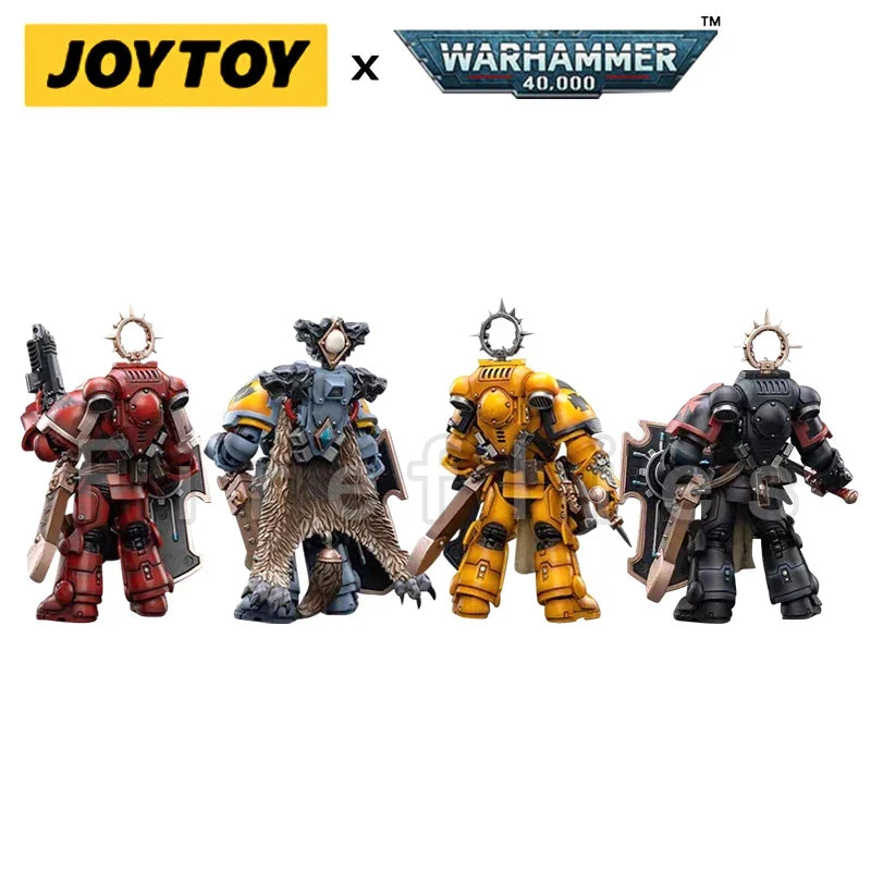 1/18 JOYTOY Action Figure (4PCS/SET) Bladeguard Veteran Set Anime Model Toy