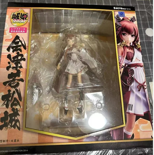[FS] Auf Lager WINGS INC. Shuangjisha Schloss Hime Quest Aizuwakamatsu Schloss Maßstab 1/7 Figuren Modelle Spielzeug Geschenke