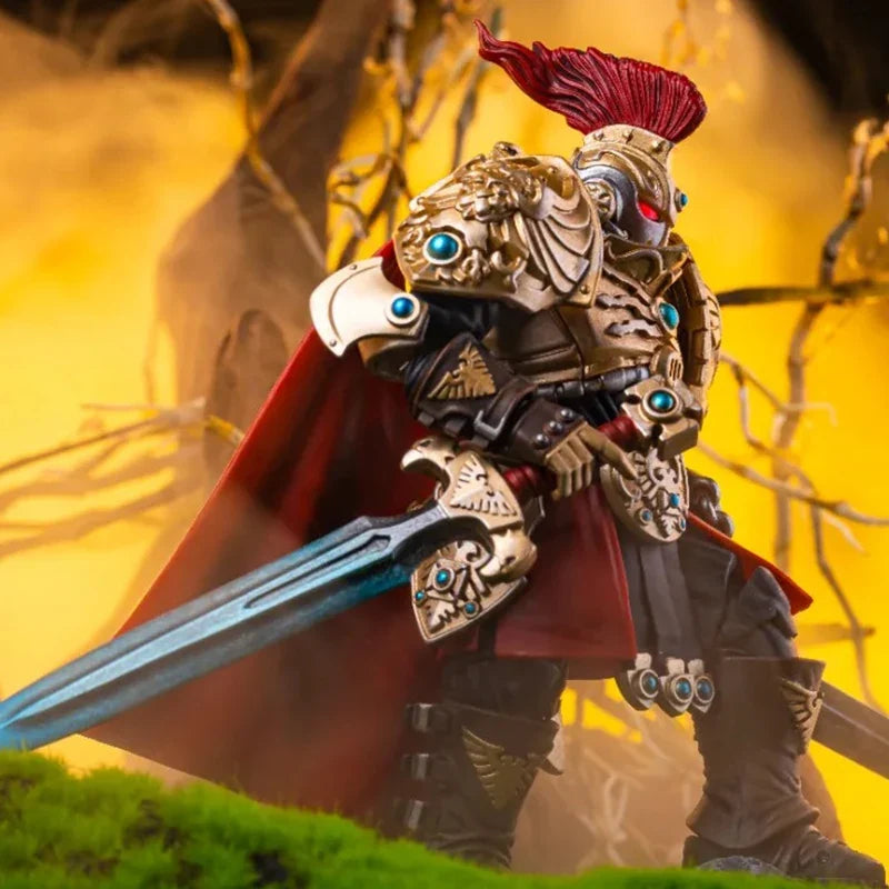 In Stock Genuine Joytoy Warhammer 40k Adeptus Custodes Blade Champion Jt8124 Soldier Model 12cm Action Figure Toy For Collection