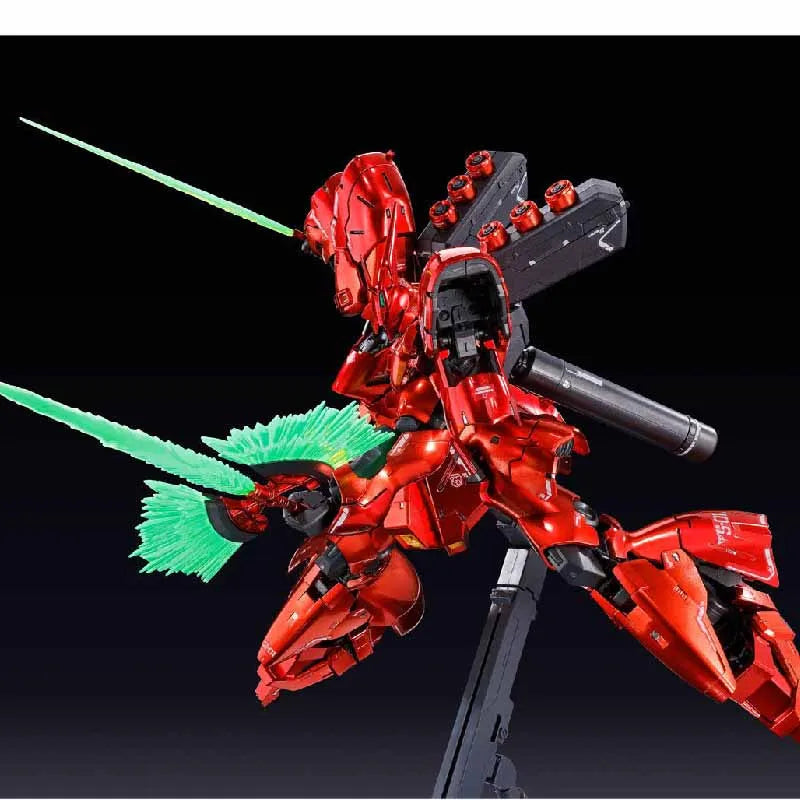 Bandai Original GUNDAM RG Series SAZABI MECHIANICAL CORE PLAIING Anime Action Figure Assembly Model Toys Collectible Model