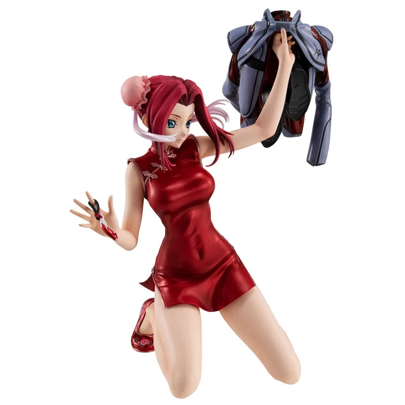 BANDAI MegaHouse Original Code Geass Hangyaku No Lelouch Kouzuki Kallen G.E.M. Sokai Sennyuu Ver. Anime Cartoon Gifts Toys