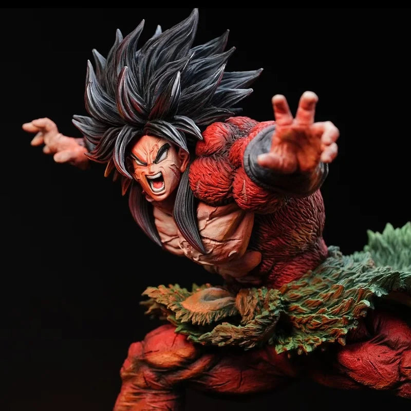 26cm Dragon Ball Anime Figures Super Saiyan 4 Broli Figures Pvc Statue Collection Model Desk Decoratio Birthday Gifts Toys ﻿