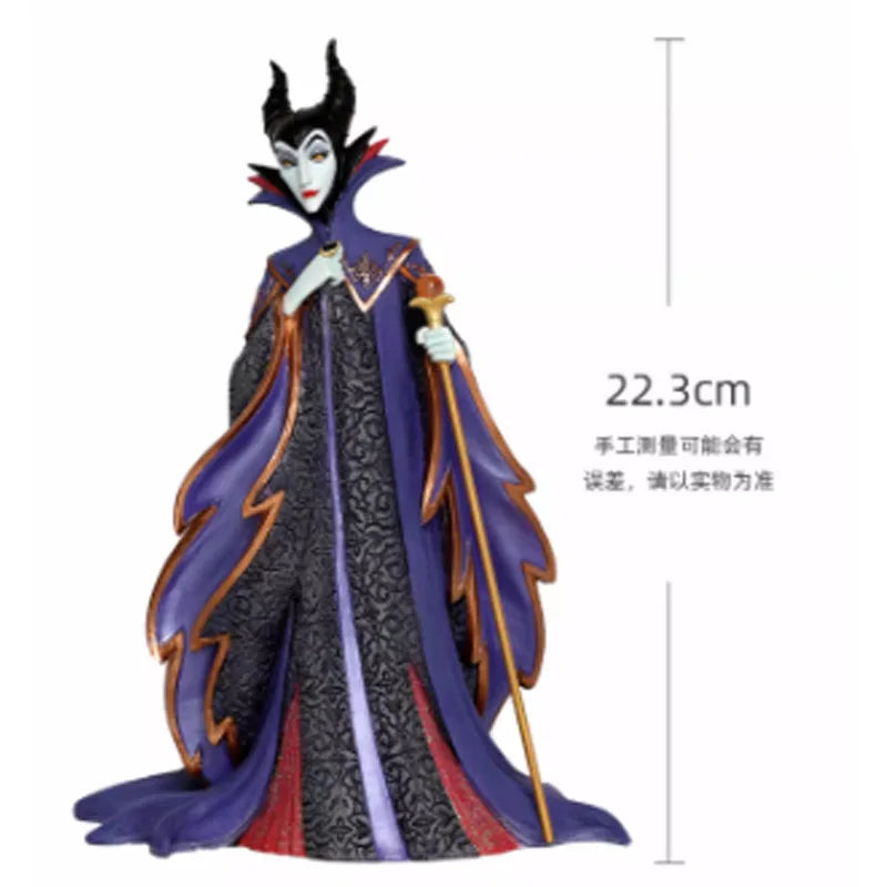 Disney Original Garage Kit Sleeping Beauty Maleficent&evil Dragon 223MM Anime Action Figures Toys for Boys Gift Model Ornaments