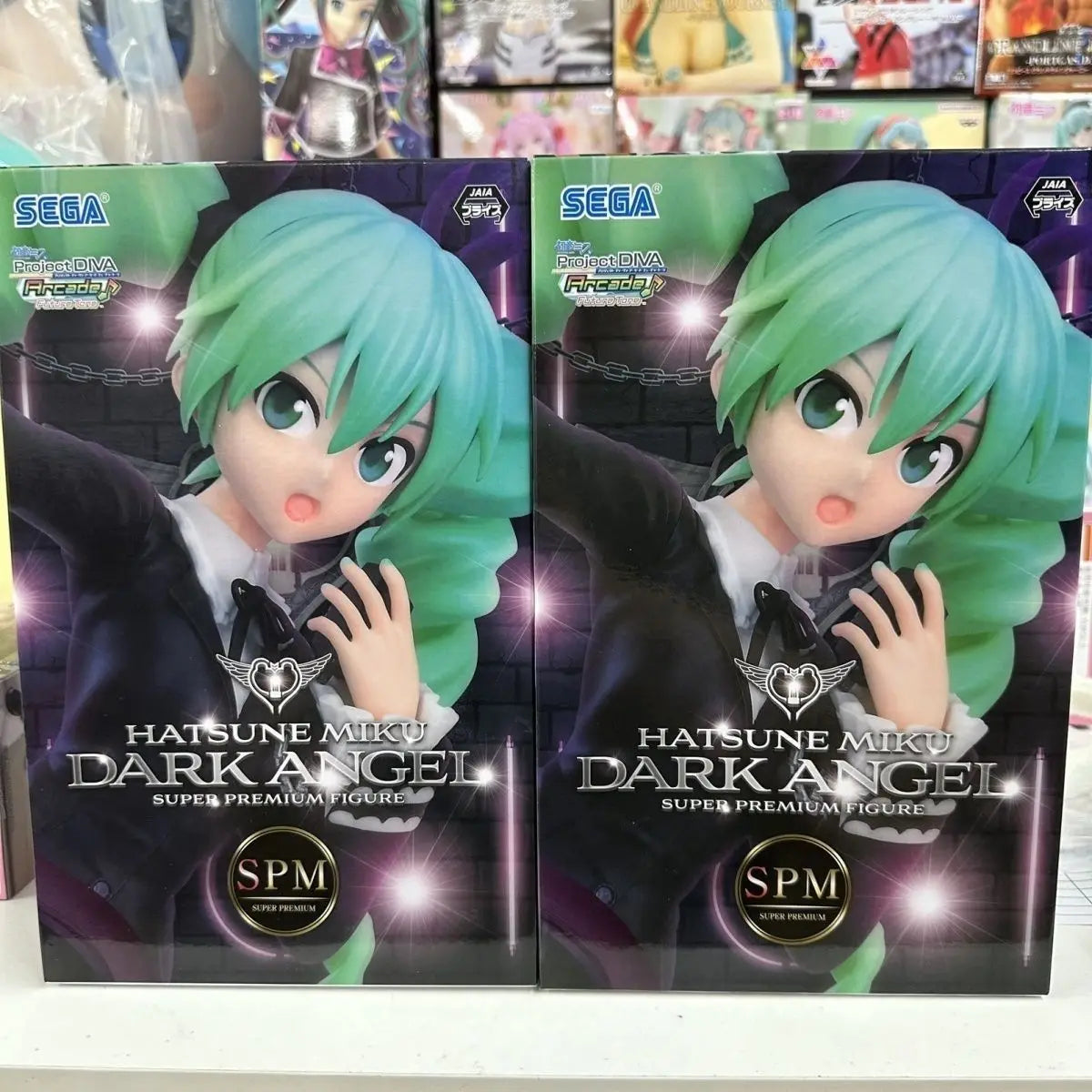 New Original Sega Spm Kaito Megurine Luka Hatsune Miku Project Diva Arcade Future Tone Anime Figures Collectible Action Toy Gift
