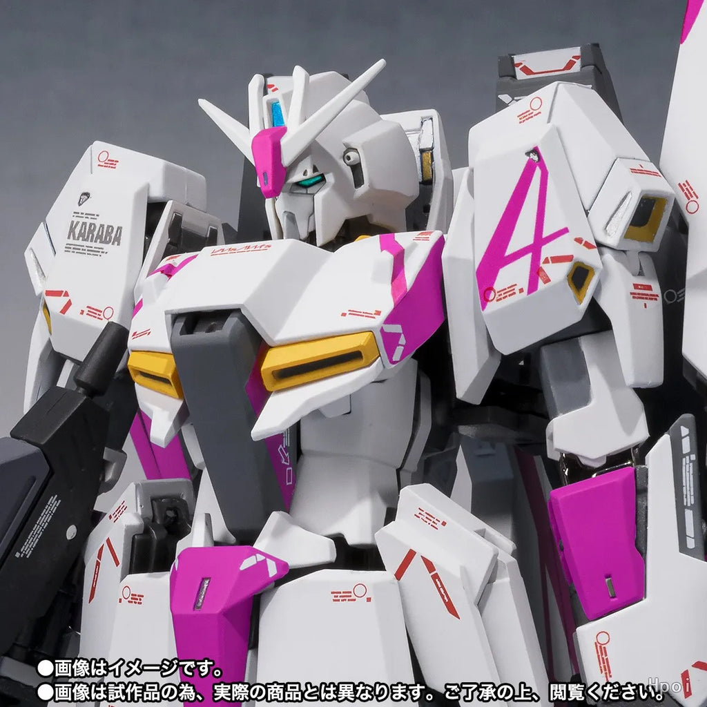BANDAI Original METAL ROBOT SPIRITS ＜SIDE MS＞ MSZ-006-3 Zeta Gundam III Mech Product Figure Toys for Boys Gifts Collectible