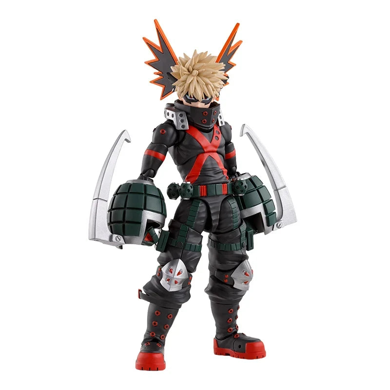 Fast Shipping Bandai Anime SHF My Hero Academia Midoriya Izuku Bakugou Katsuki Todoroki Shoto Original Model Toys Action Figure