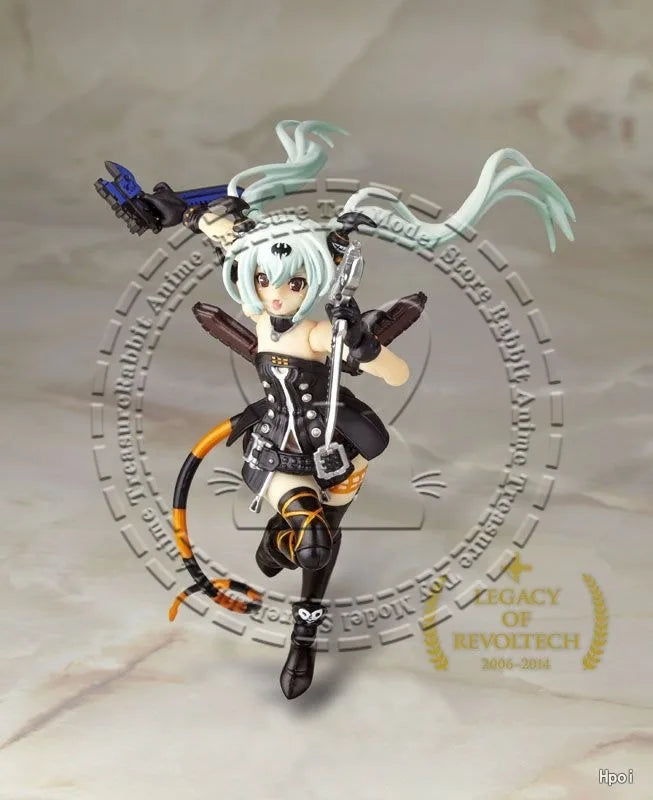 In Stock Original Genuine Kaiyodo Figure Legacy of Revoltech LR-003 Queen’s Gate Alice Articulated Collectible Gift Display