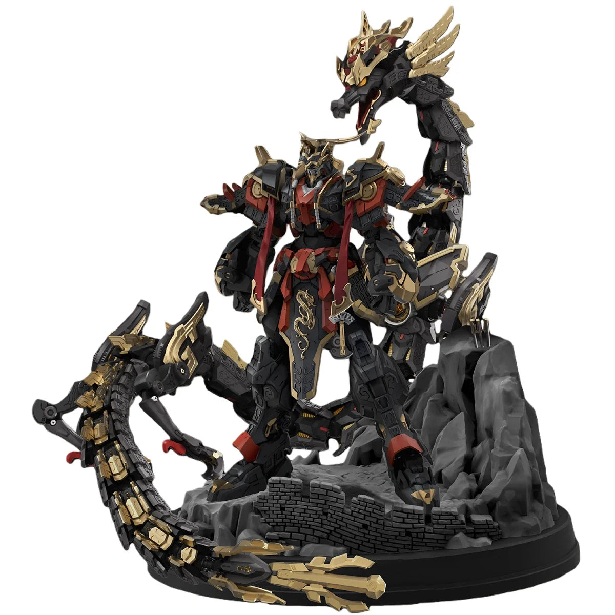 [Pre-Order]HIPLAY Mingjiang Legend First Emperor of Qin Ying Zheng Assembly Model Kits Metal Frame Alloy Skeleton